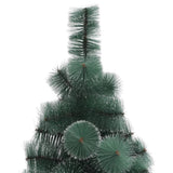 VidaXL Kunstkerstboom with standard 120 cm cap green