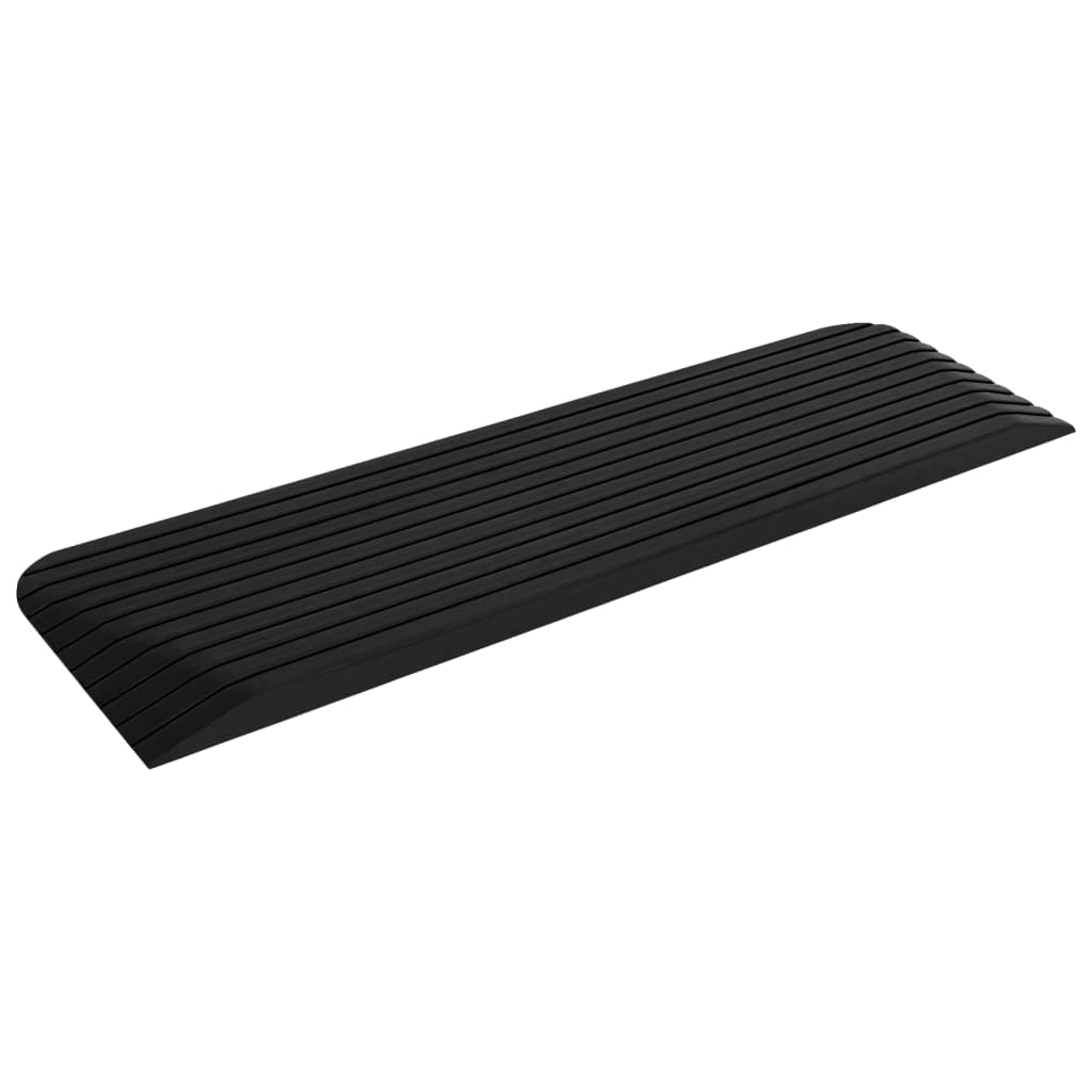 Vidaxl Threshold aid 110x32x3.8 cm rubber