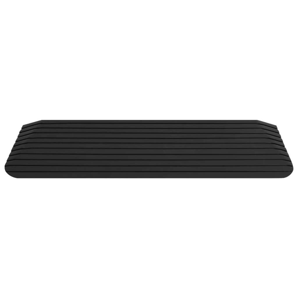 Vidaxl Threshold aid 110x32x3.8 cm rubber