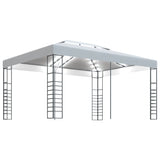 Vidaxl Arbor con ghirlanda leggera a LED 4x3x2,7 m bianco