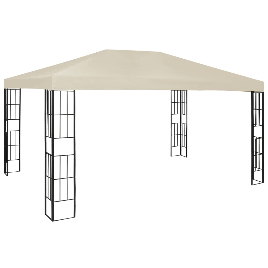 Vidaxl Arbor avec Garland Light Light 3x4 M crème de couleur crème