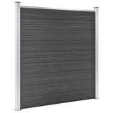 Vidaxl Zonkepanel agestallt 526x186 cm hkc schwaarz