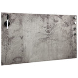 Mur de la carte magnétique Vidaxl - Verre de 100 x 60 cm