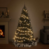 Vidaxl 61 parties de Noël en jeu avec pic et 150 LED blancs et gris