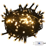 Vidaxl 120 parties de Noël en jeu avec pic et 300 LED blancs et gris