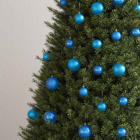 Vidaxl 100 pièces de Noël Set Blue
