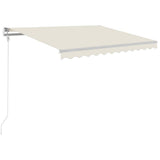 Vidaxl Luifel étend automatiquement la crème 300x250 cm