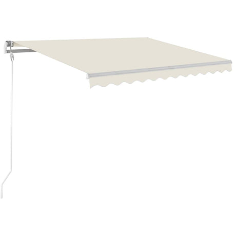 Vidaxl Luifel étend automatiquement la crème 300x250 cm