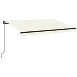 Vidaxl Luifel étend manuellement 350x250 cm -colored