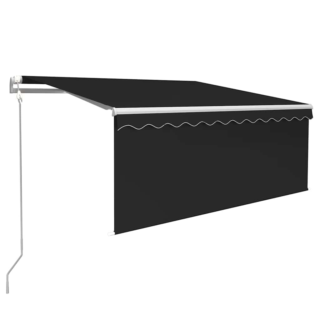 Vidaxl Luifel Authracite à rouleau extensible automatique 3,5x2,5 m