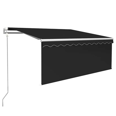 Vidaxl Luifel Authracite à rouleau extensible automatique 3,5x2,5 m