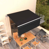 Vidaxl Luifel Authracite à rouleau extensible automatique 3,5x2,5 m