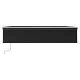 VidaXL Auvent extensible automatiquement avec store enrouleur 6x3 m anthracite