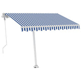 Vidaxl Laifel GRATUITE - AUTOMATIQUE Automatique 300x250 cm Bleu et blanc