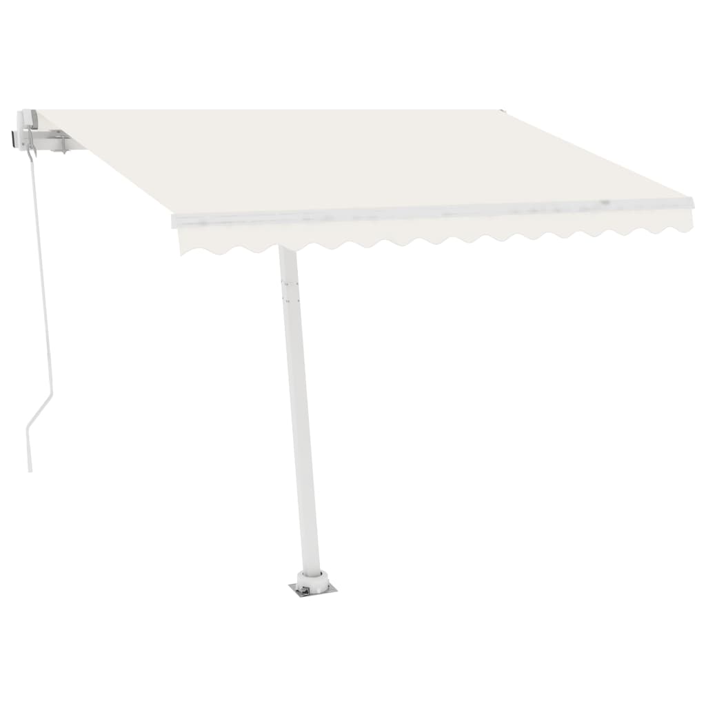 Vidaxl Luifel - Crème automatique de 300x250 cm