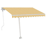 Vidaxl Laifel GRATUITE - Automatique 300x250 cm jaune et blanc
