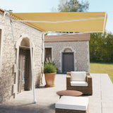 Vidaxl Laifel GRATUITE - Automatique 300x250 cm jaune et blanc