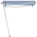 Vidaxl Laifel détaché retire manuellement 350x250 cm bleu et blanc