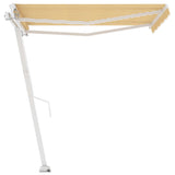 Vidaxl Laifel détaché retirer manuellement 350x250 cm jaune et blanc