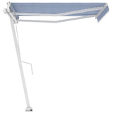 Vidaxl Laifel GRATUITE - Automatique en cours de 350x250 cm bleu et blanc