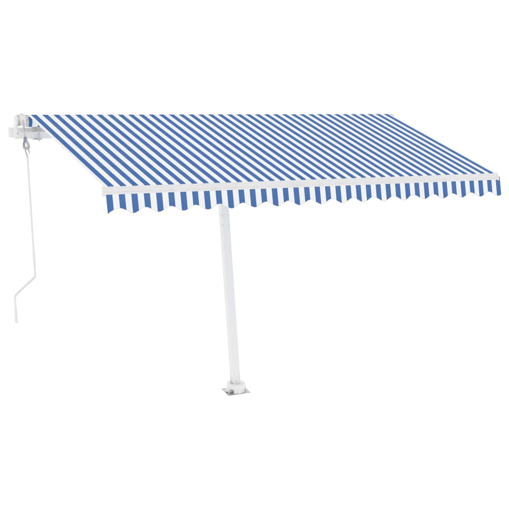 Vidaxl Laifel Free - Automatic 400x300 cm Bleu et blanc