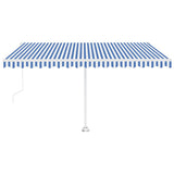 Vidaxl Luifel - Free - Automatic 450x300 cm CM et blanc