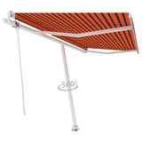 Vidaxl Luifel - Free - Automatic 450x300 cm CM et brun