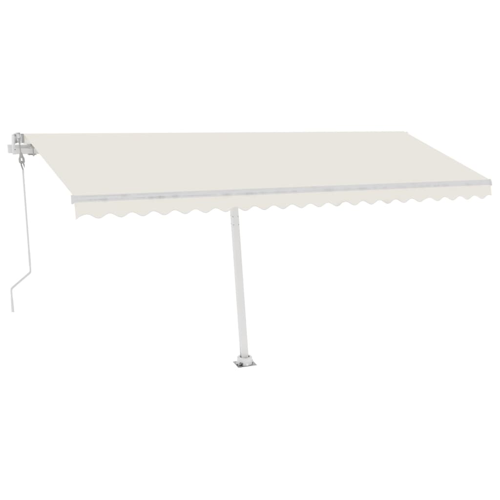 Vidaxl Luifel - Crème automatique 500x300 cm