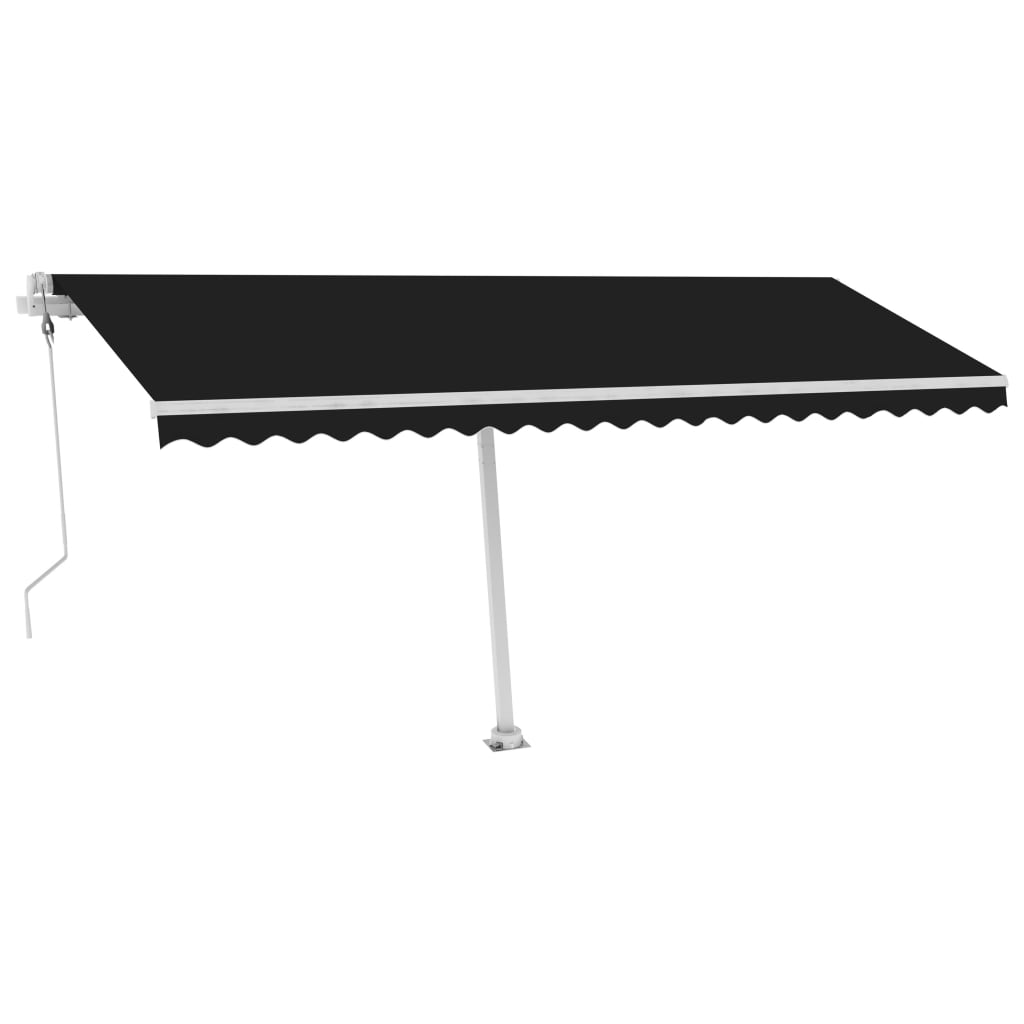 Vidaxl Luifel - Anthracite automatique 500x300 cm