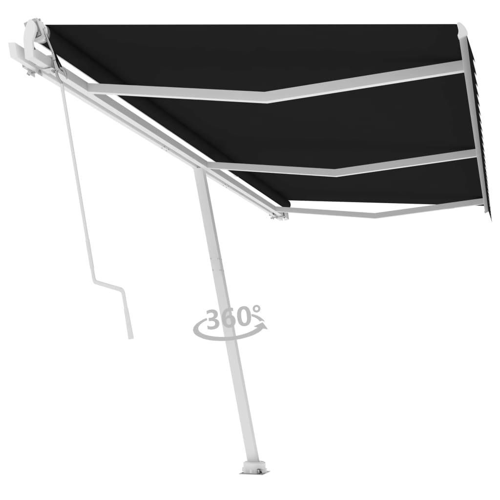 Vidaxl Laifel gratuite - Anthracite automatique 600x300 cm