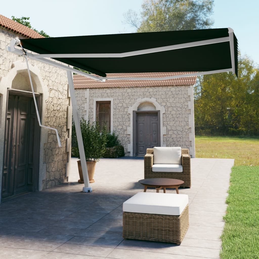 Vidaxl laifel gratuit - Anthracite automatique 400x350 cm