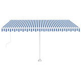 Vidaxl Luifel - Free - Automatic 450x350 cm CM et blanc
