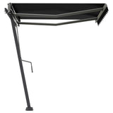 Vidaxl Luifel détaché étend manuellement l'anthracite 300x250 cm