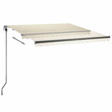 Vidaxl Luifel - Crème automatique de 300x250 cm