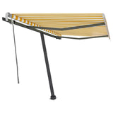 Vidaxl Laifel détaché retirer manuellement 350x250 cm jaune et blanc