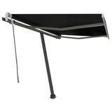 Vidaxl Luifel détaché étend manuellement l'anthracite 350x250 cm