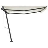 Vidaxl Luifel - Crème automatique de 400x300 cm