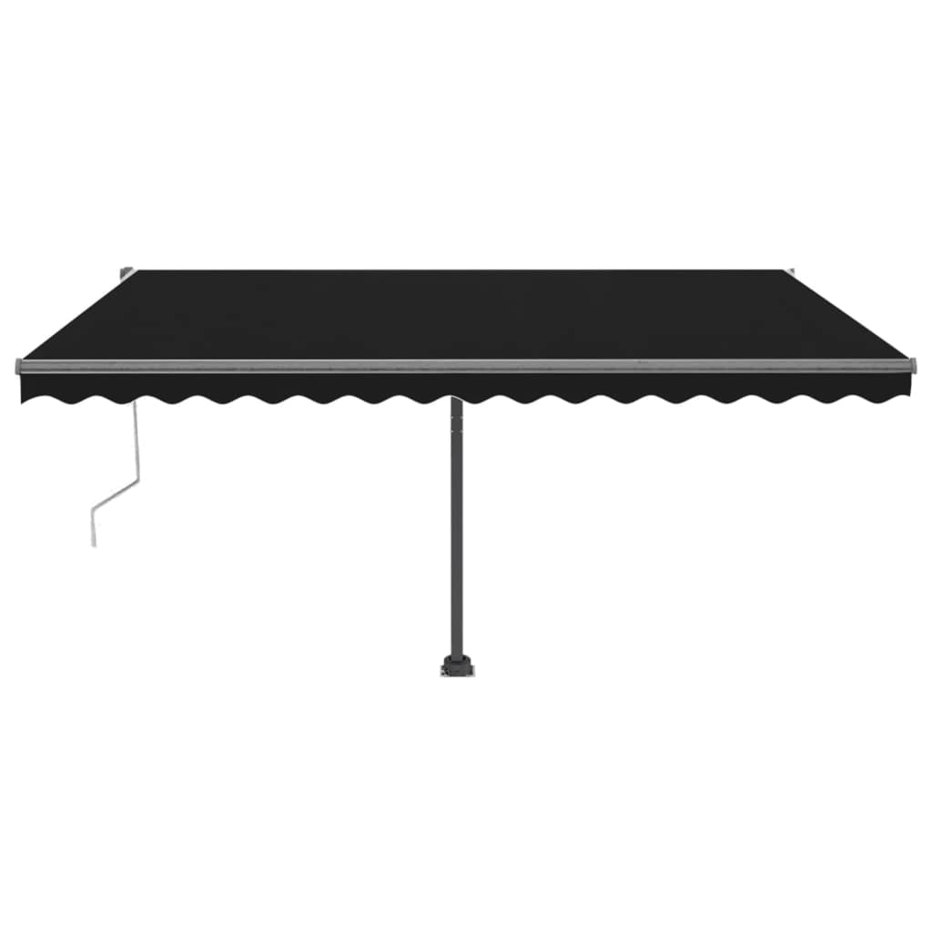 Vidaxl Luifel - Anthracite automatique 400x300 cm
