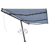 Vidaxl Laifel Free - Automatique 600x300 cm Bleu et blanc
