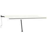 Vidaxl Luifel - Crème automatique 600x300 cm