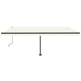 Vidaxl Luifel - Crème automatique 500x350 cm