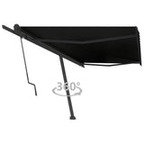 Vidaxl Luifel - Anthracite automatique 500x350 cm