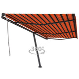 Vidaxl Laifel détaché retirer manuellement 600x350 cm Brown orange