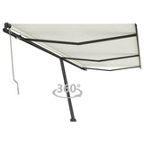 Vidaxl Luifel - Crème automatique 600x350 cm
