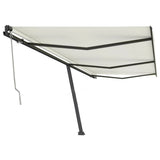 Vidaxl Luifel - Crème automatique 600x350 cm