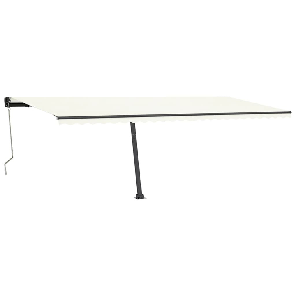 Vidaxl Luifel - Crème automatique 600x350 cm