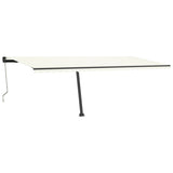 Vidaxl Luifel - Crème automatique 600x350 cm