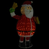 Vidaxl Santa Claus Decorative LED 180 cm luksuzna tkanina