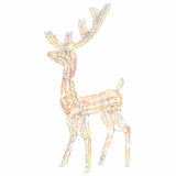 Vidaxl Christmas Decorations Rendeer 140 LEDS 120 cm Acrylique Multi-Color