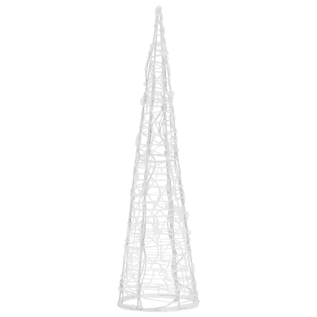 Vidaxx cône lumineux décoratif LED bleu 60 cm acrylique